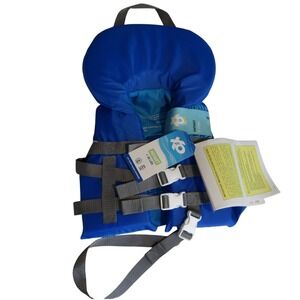 O'Neill Infant Life Jacket Blue USCG Approved Type II PFD Under 30 lbs NWT